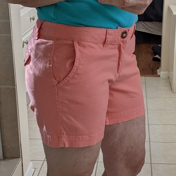 Red Camel Shorts Lightweight Jeans Juniors Sz 11 – orange/peach - Picture 3 of 16